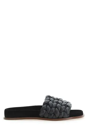 Chlo Kacey Braided Slip-On Sandals