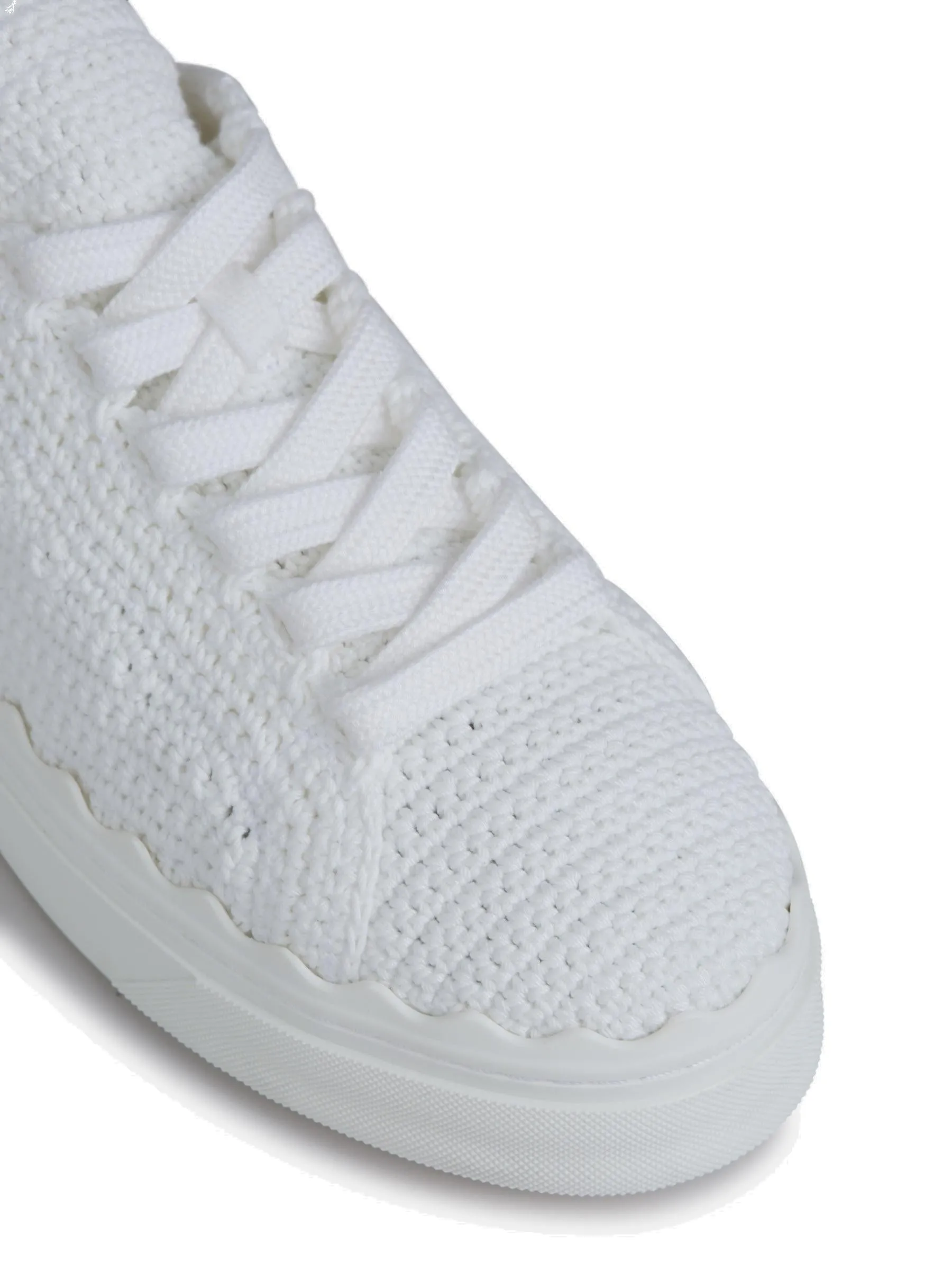 Chlo Lauren Crochet Low-Top Sneakers