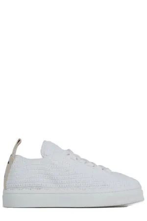 Chlo Lauren Crochet Low-Top Sneakers