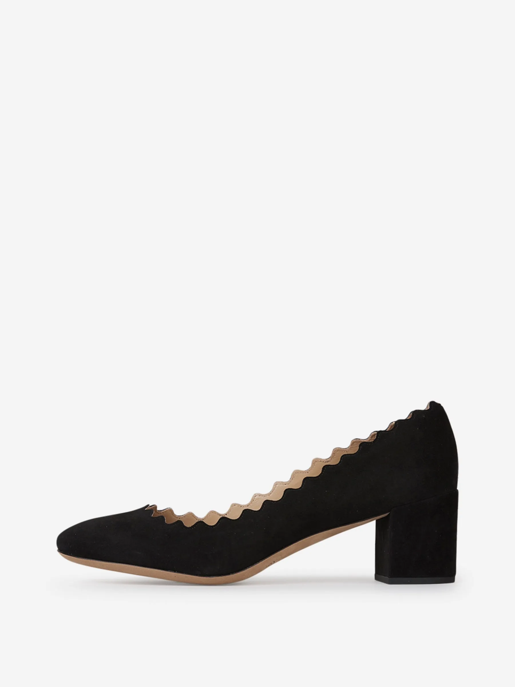 Chlo Lauren Scalloped Edge Pumps