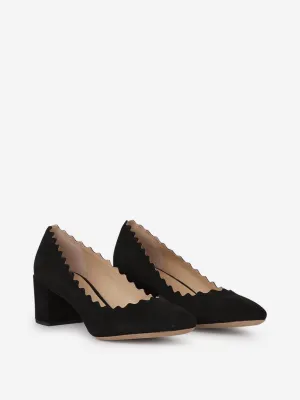 Chlo Lauren Scalloped Edge Pumps