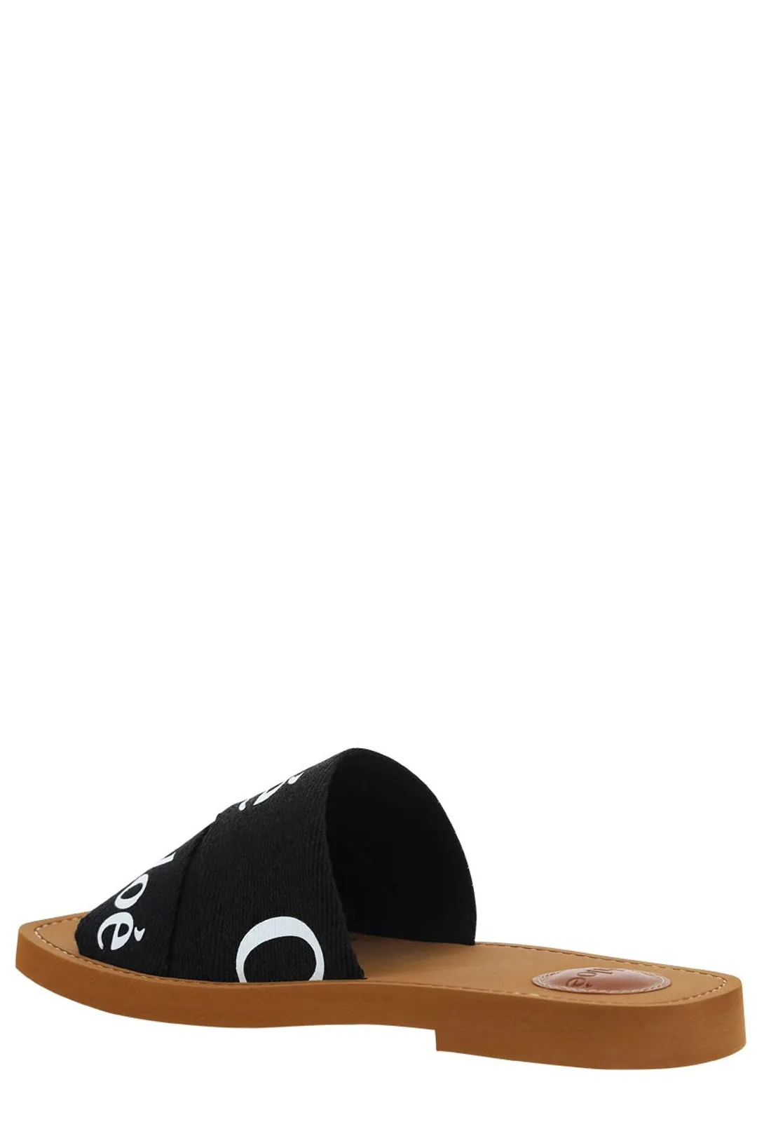 Chlo Logo Printed Slip-On Sandals