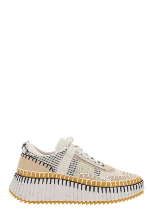 Chlo Lower-Impact Mesh Nama Sneakers