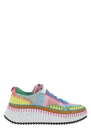 Chlo Lower-Impact Mesh Nama Sneakers