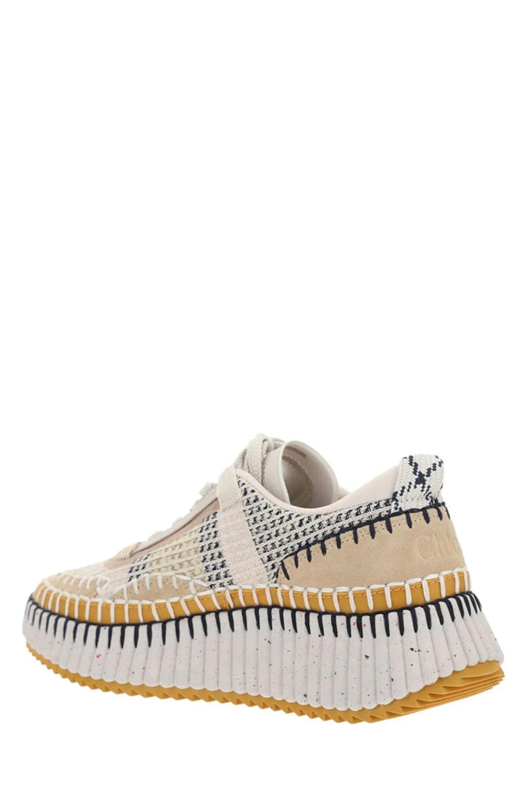 Chlo Lower-Impact Mesh Nama Sneakers