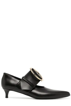 Comme des Garons Oversized Buckle Fastened Pumps