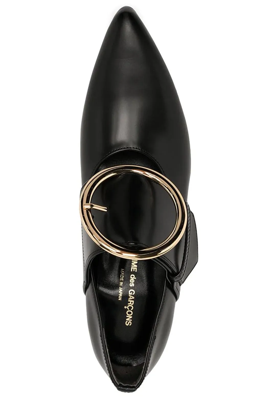 Comme des Garons Oversized Buckle Fastened Pumps