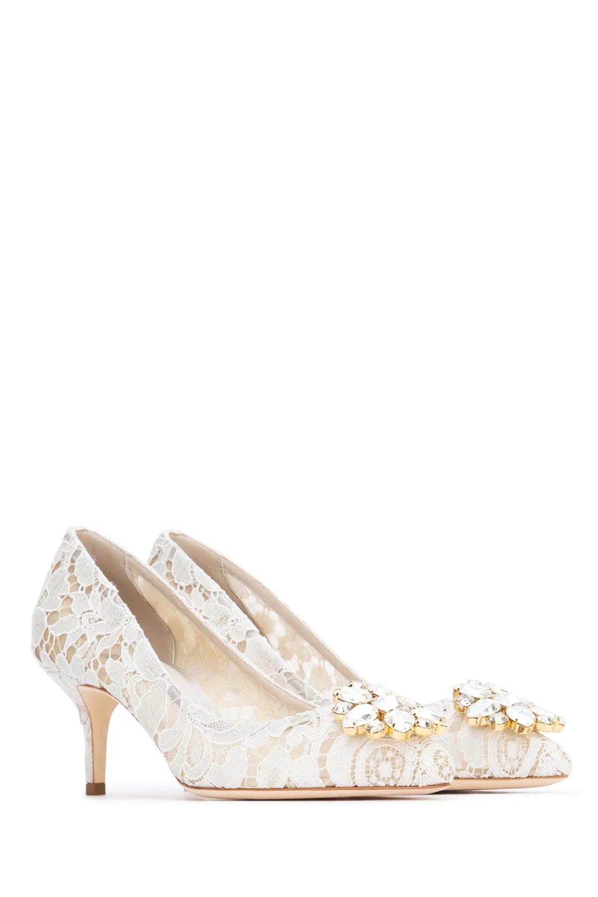Dolce & Gabbana Bellucci Taormina Lace Pumps