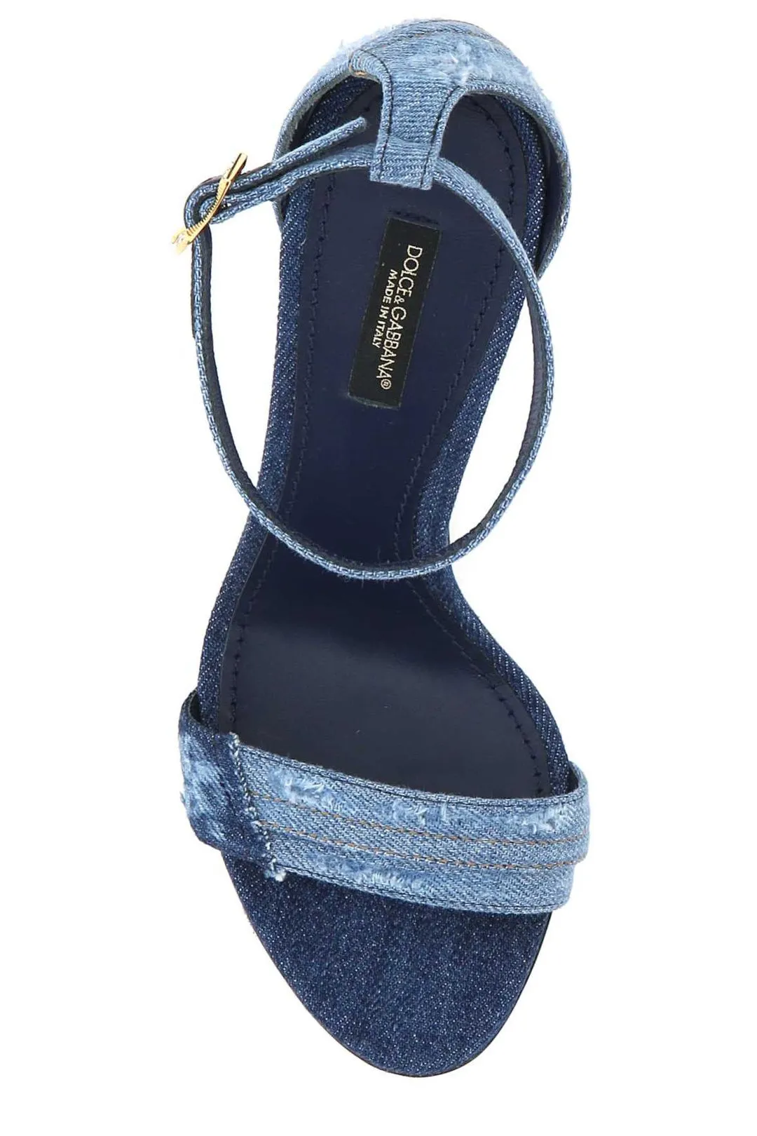 Dolce & Gabbana DG Heel Denim Sandals