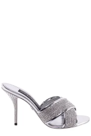 Dolce & Gabbana Embellished Open Toe Sandals