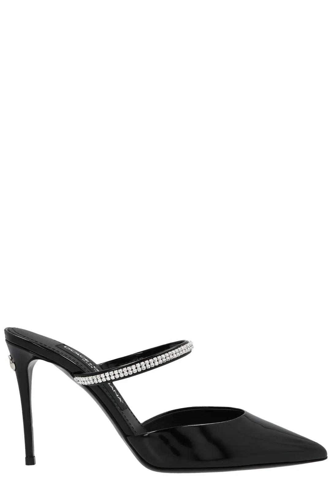 Dolce & Gabbana Embellished Pointed Toe Mules