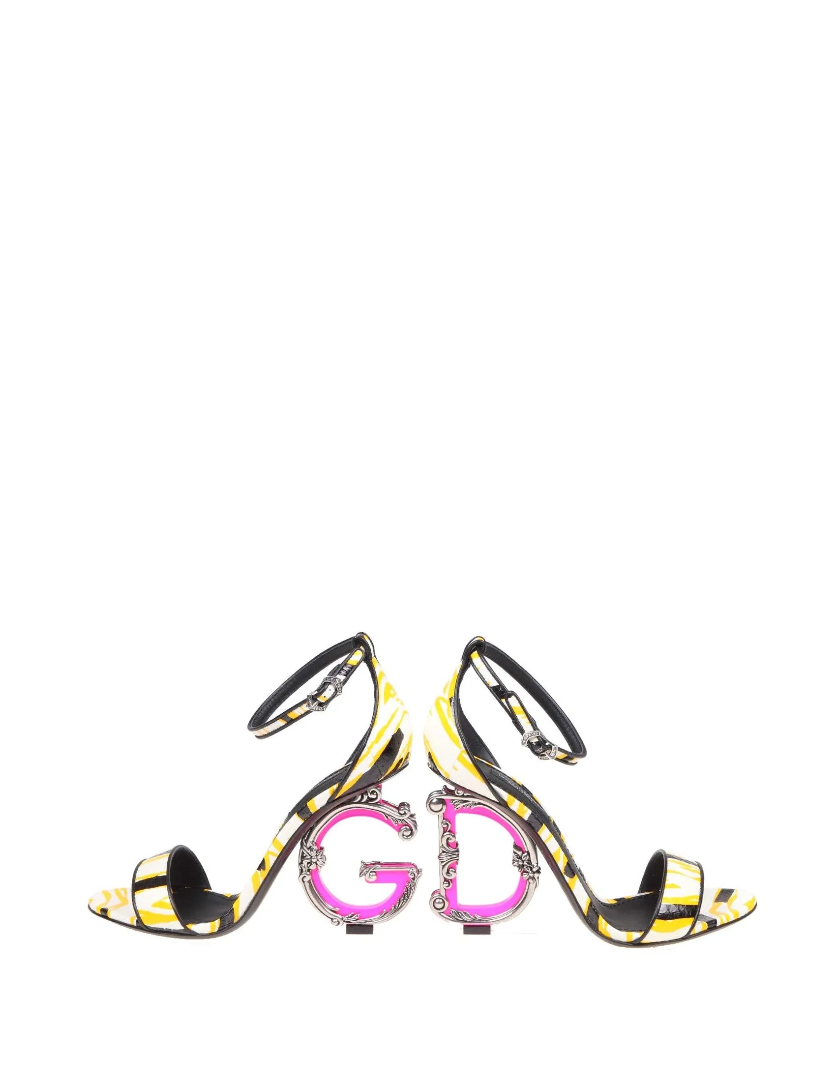 Dolce & Gabbana Keira Baroque Detailed Sandals