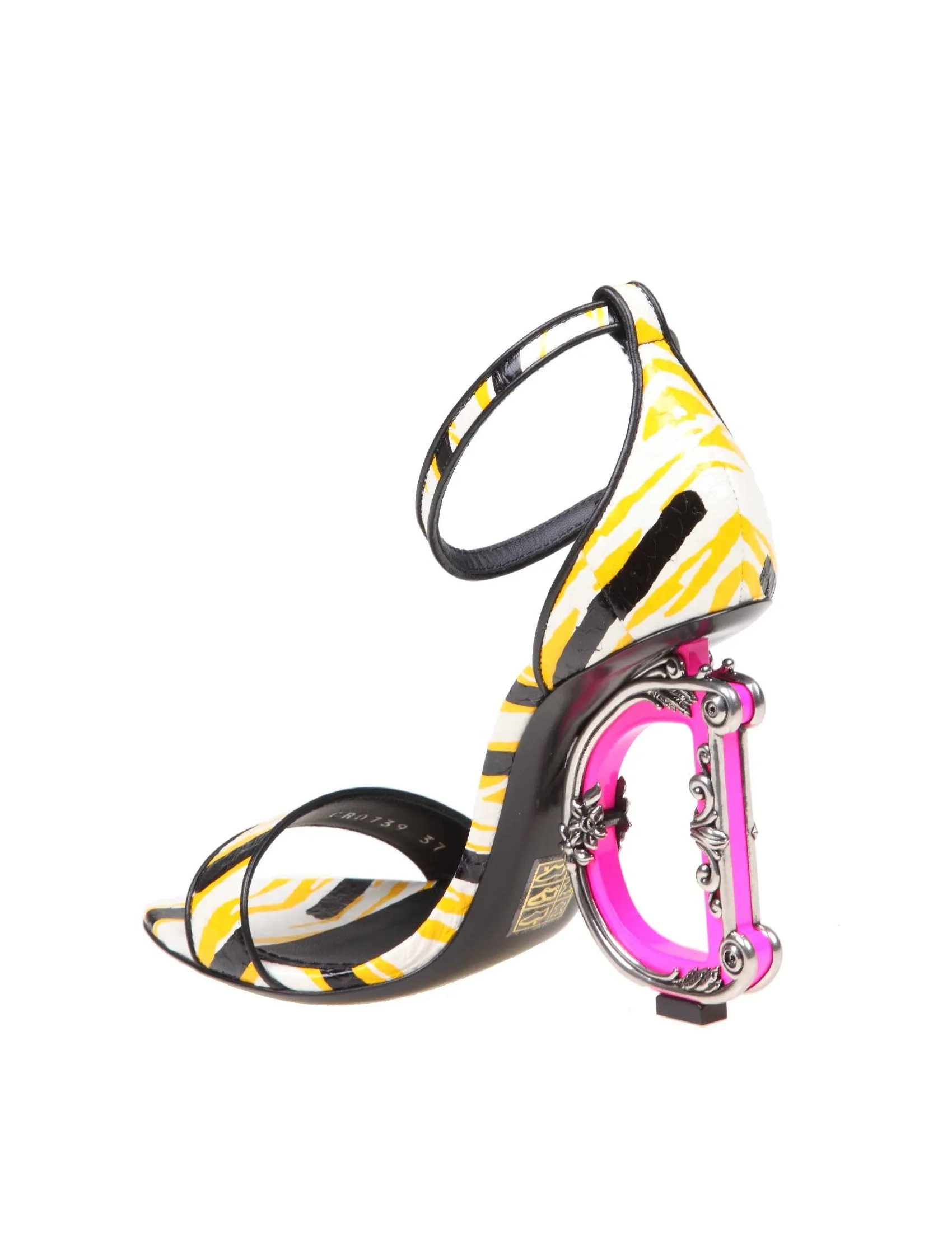 Dolce & Gabbana Keira Baroque Detailed Sandals
