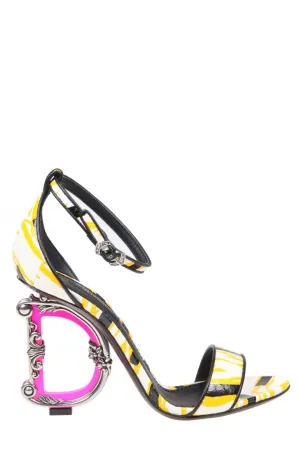 Dolce & Gabbana Keira Baroque Detailed Sandals