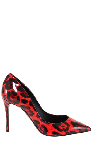 Dolce & Gabbana Leopard Printed Pumps