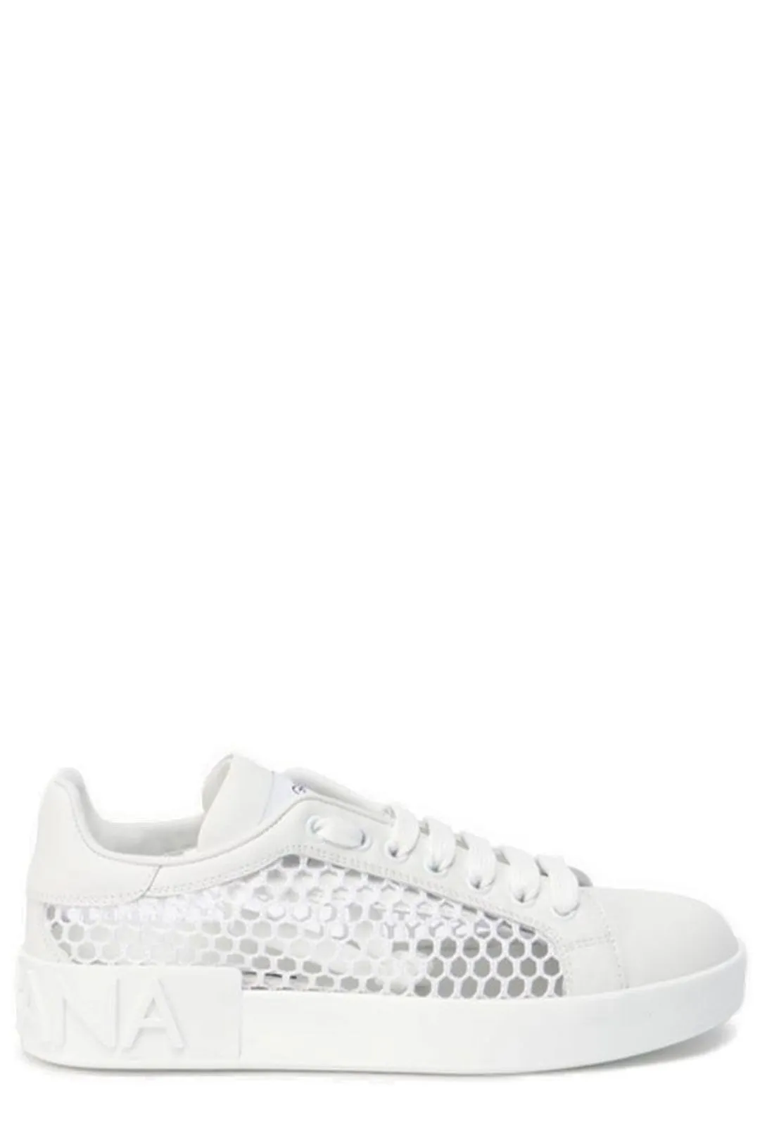 Dolce & Gabbana Logo Mesh-Detailed Sneakers