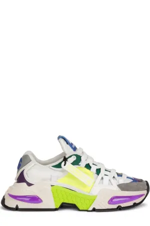 Dolce & Gabbana Panelled Lace-Up Sneakers