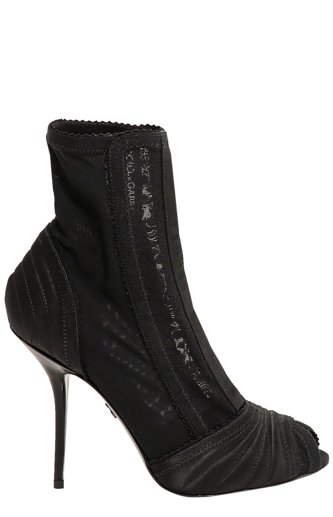 Dolce & Gabbana Semi-Sheer Sock Boots