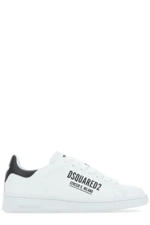 Dsquared2 Logo Printed Low-Top Sneakers