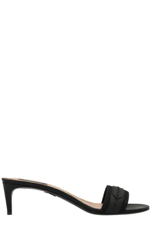 Dsquared2 Snap Strap Heeled Sandals