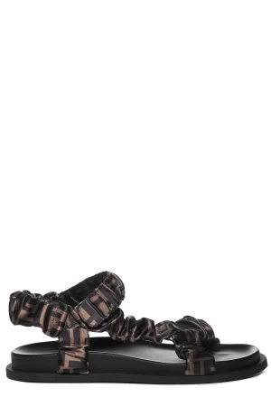 Fendi Feel FF Motif Sandals