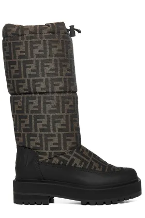 Fendi Ff Motif Ski Boots