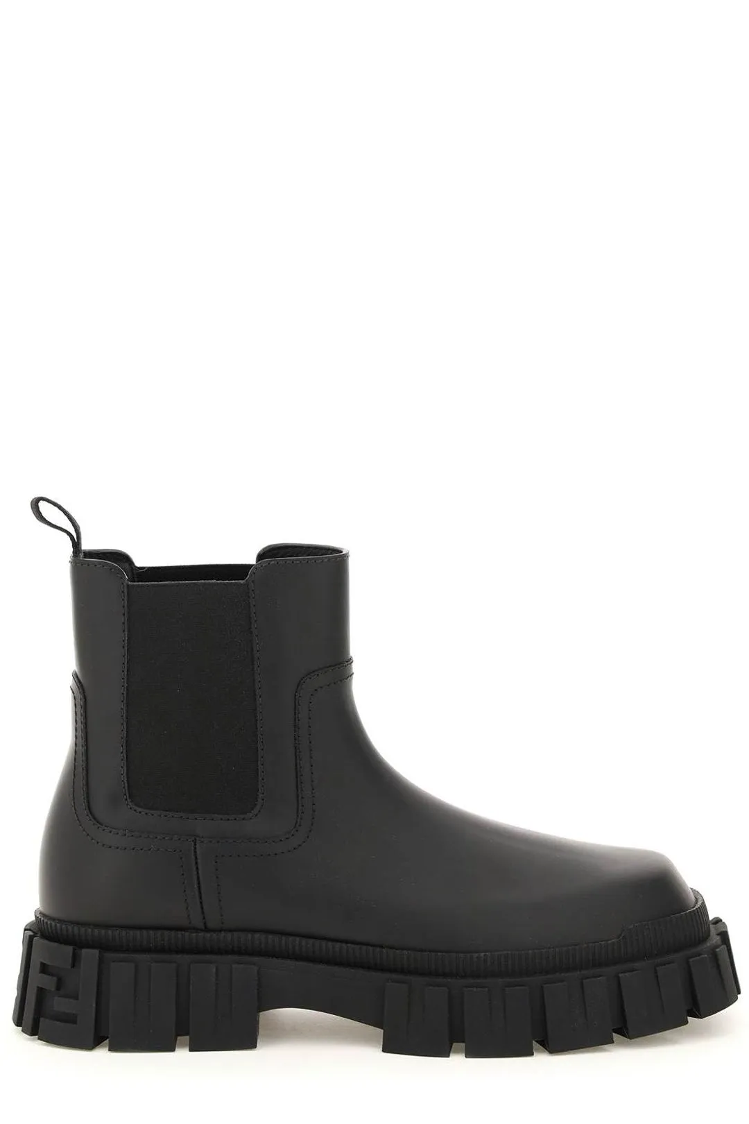 Fendi Force Ridged-Sole Chelsea Boots