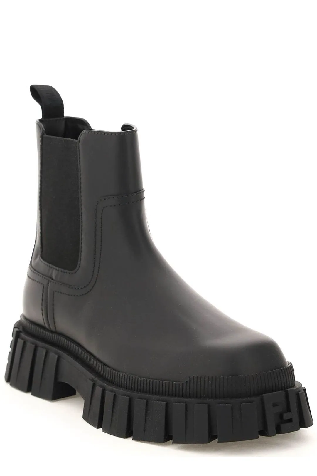Fendi Force Ridged-Sole Chelsea Boots