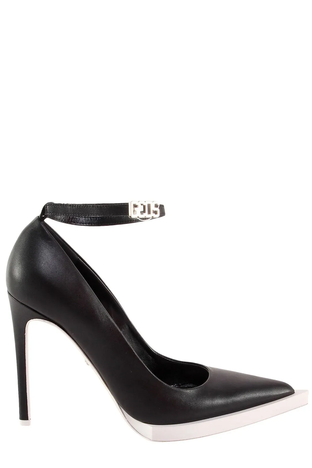 GCDS Rider Ankle Strap Pumps