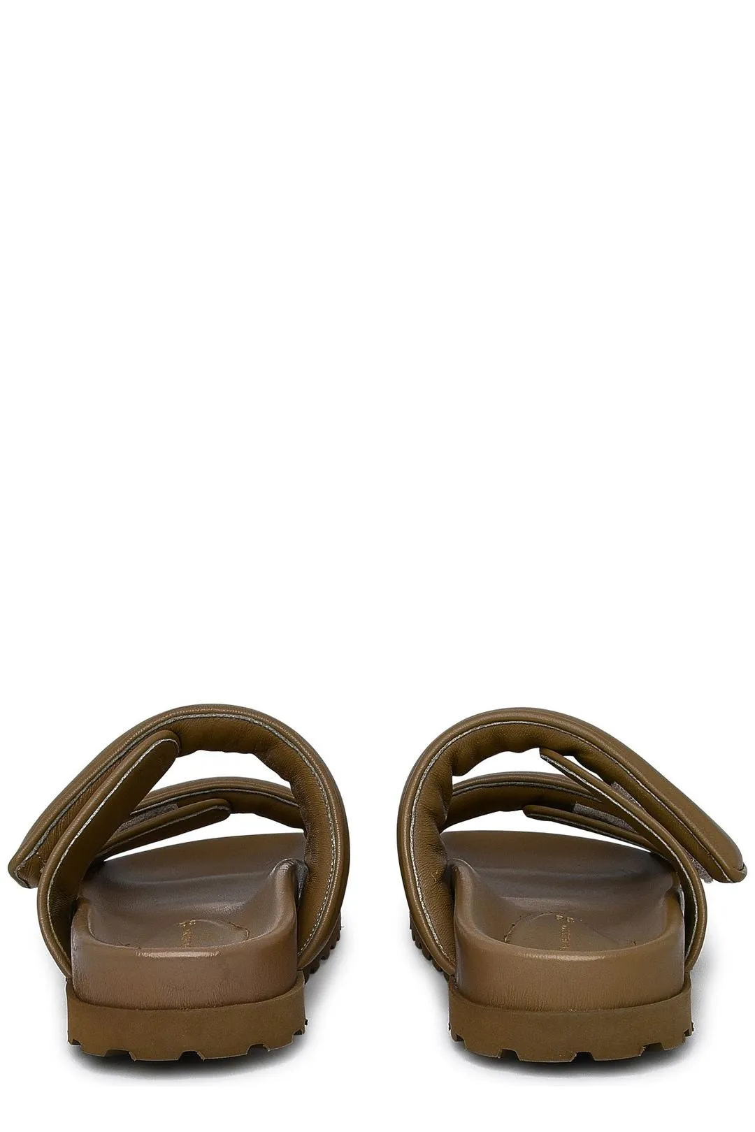 GIA BORGHINI Double Strap Slip-On Sandals