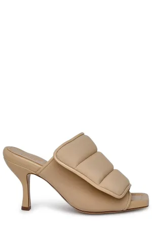 GIA BORGHINI Gia Logo Detailed Quilted Mules