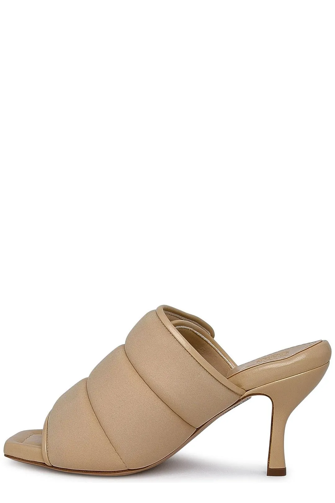 GIA BORGHINI Gia Logo Detailed Quilted Mules