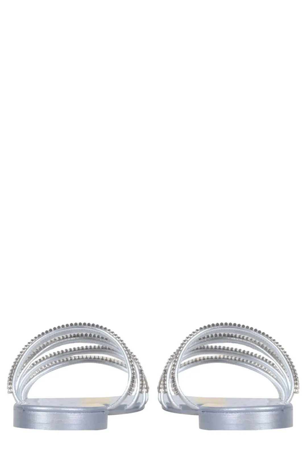Giuseppe Zanotti Iride Embellished Slip-On Sandals