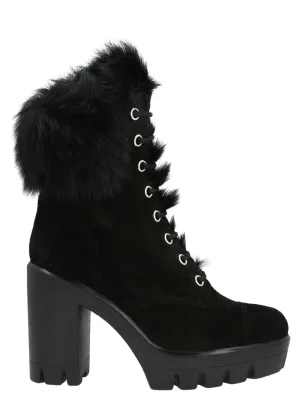 Giuseppe Zanotti Lace-Up Ankle Boots