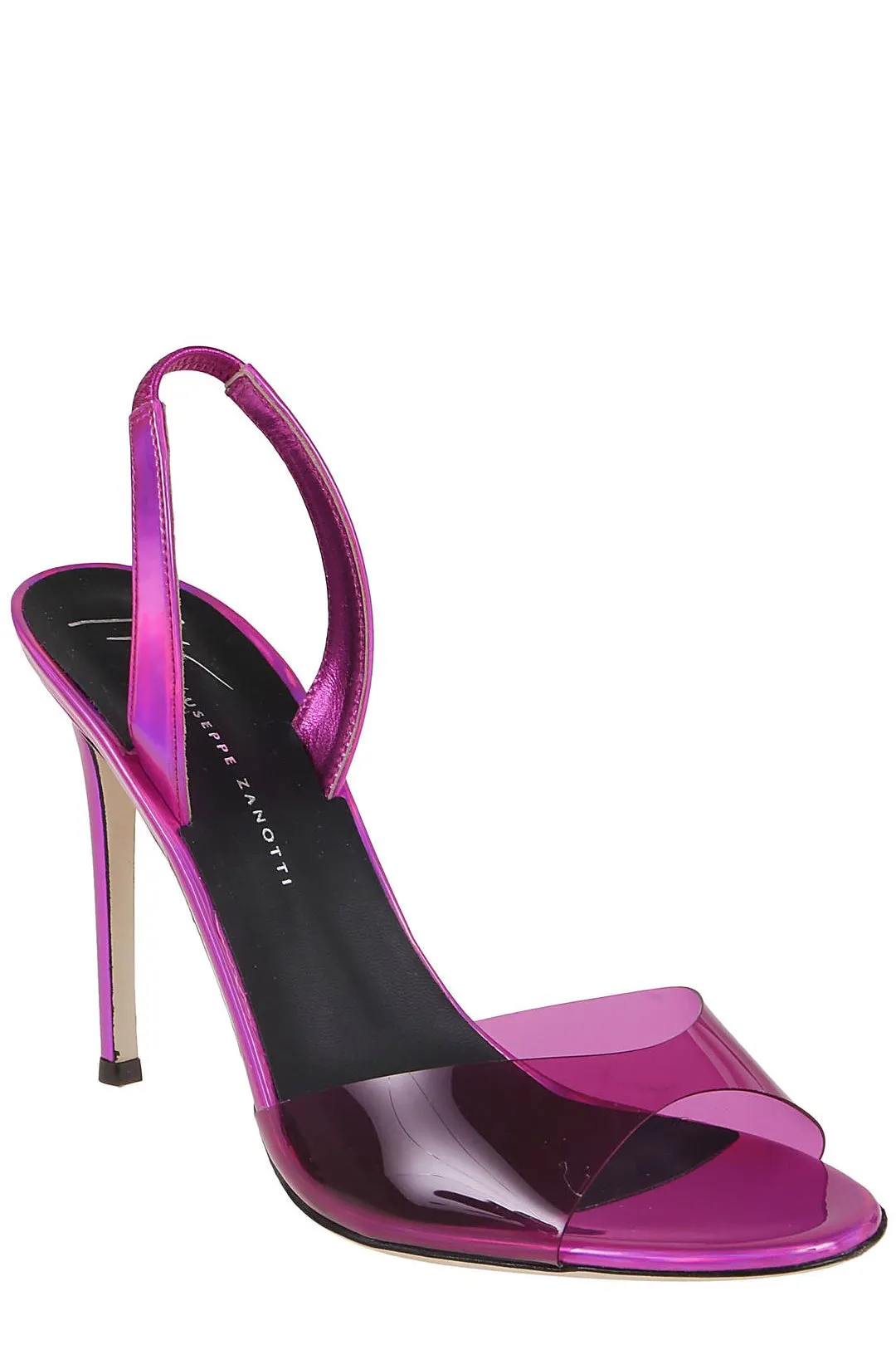 Giuseppe Zanotti Lilibeth Plexy Open Toe Sandals