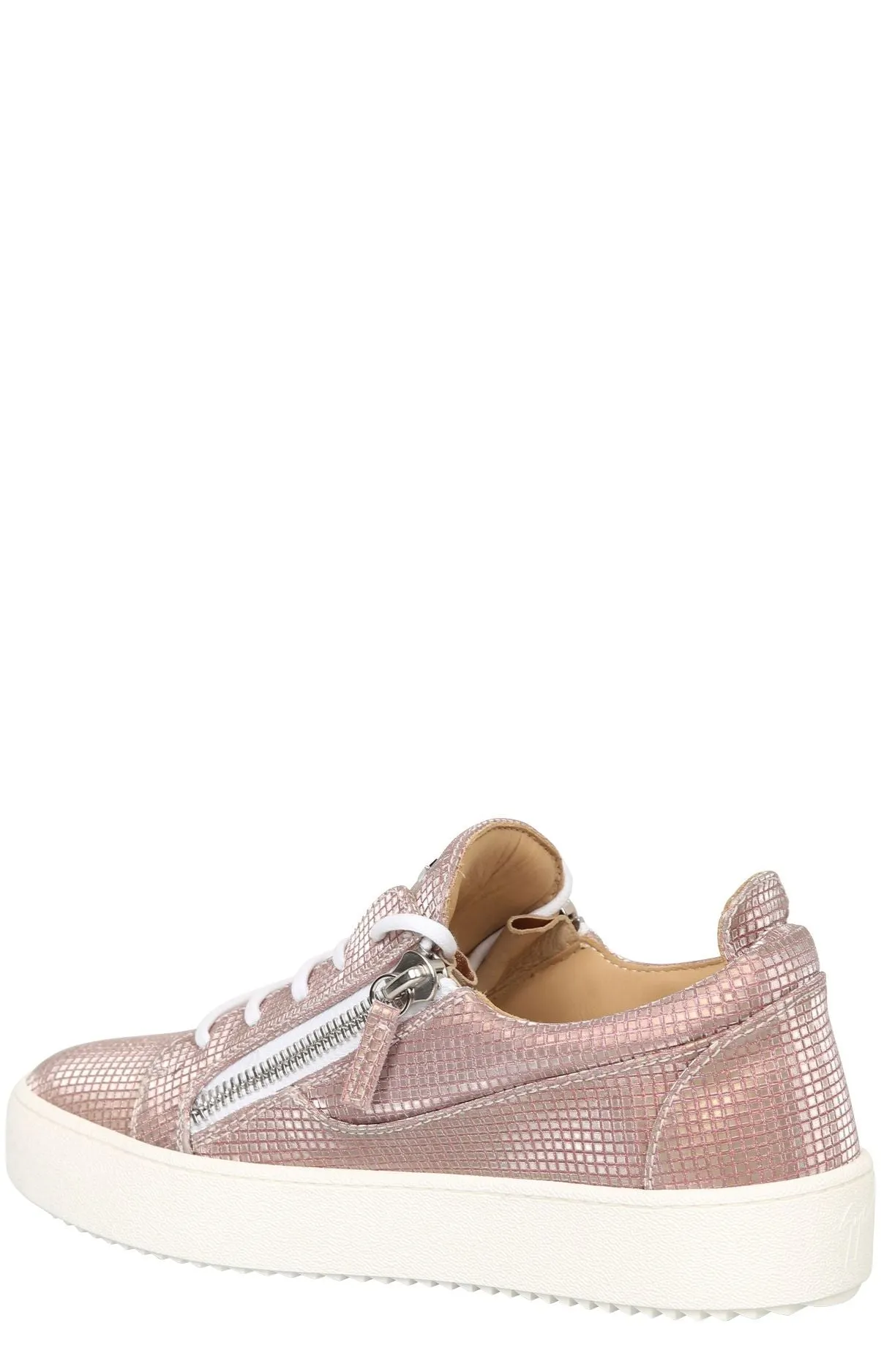 Giuseppe Zanotti Logo Plaque Lace-Up Sneakers