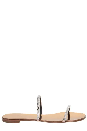 Giuseppe Zanotti Mauritia Embellished Slip-On Sandals
