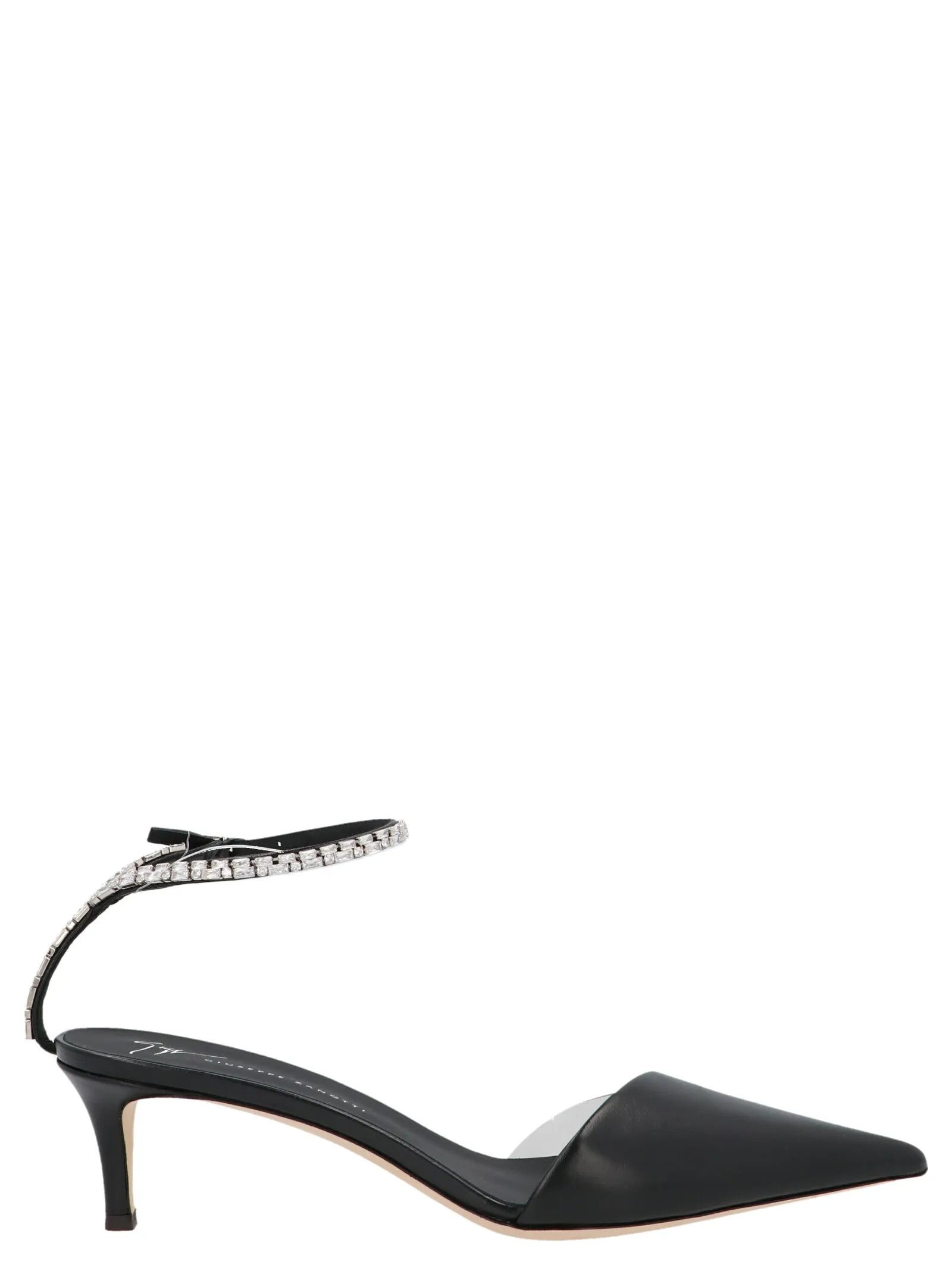 Giuseppe Zanotti Nantes Embellished Ankle Strap Pumps