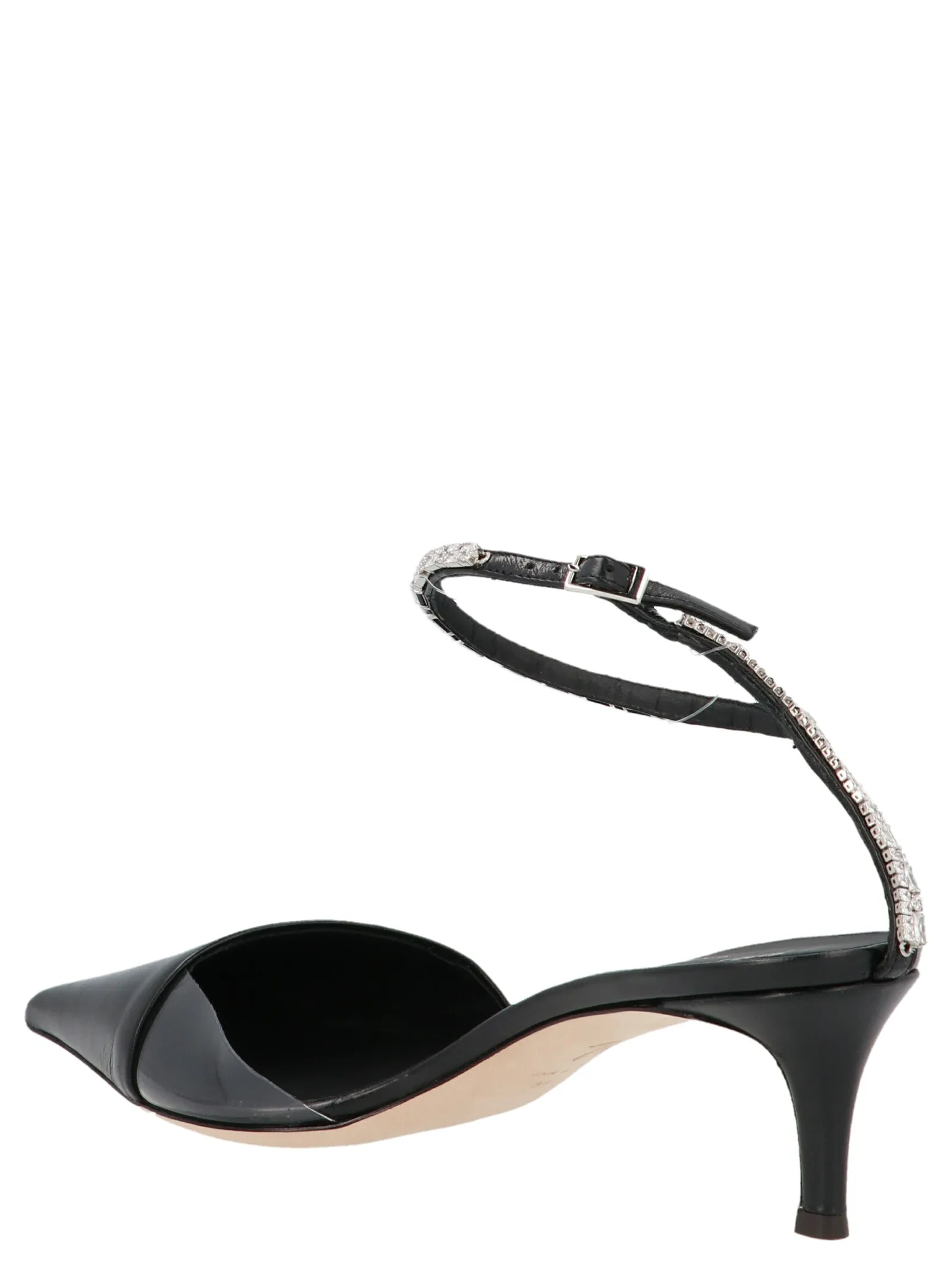 Giuseppe Zanotti Nantes Embellished Ankle Strap Pumps