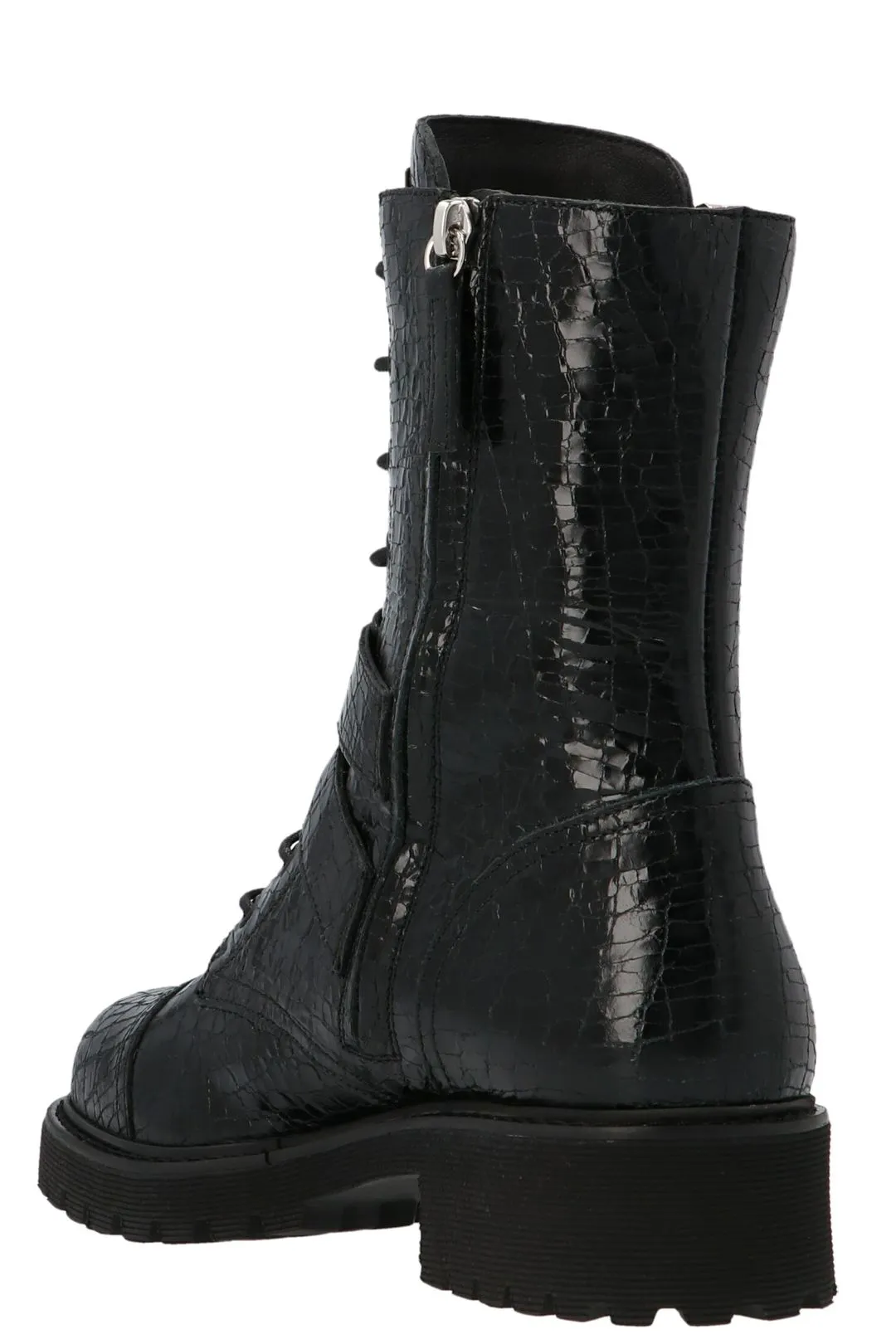 Giuseppe Zanotti Urban Biker Buckle Detailed Boots
