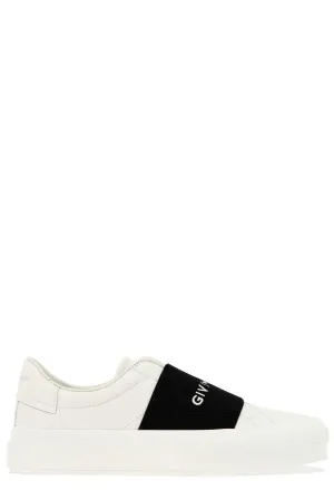 Givenchy Logo-Webbing Lace-Up Sneakers