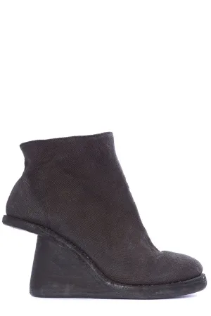 Guidi Layered Wedge Ankle Boots