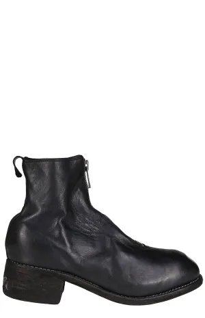 Guidi PL1 Front Zipped Ankle Boots