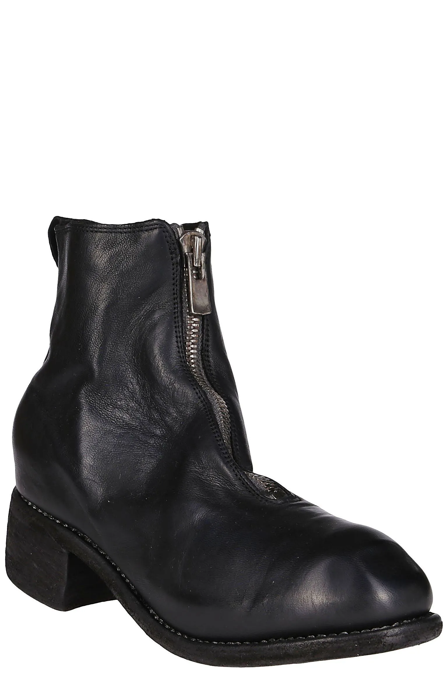 Guidi PL1 Front Zipped Ankle Boots