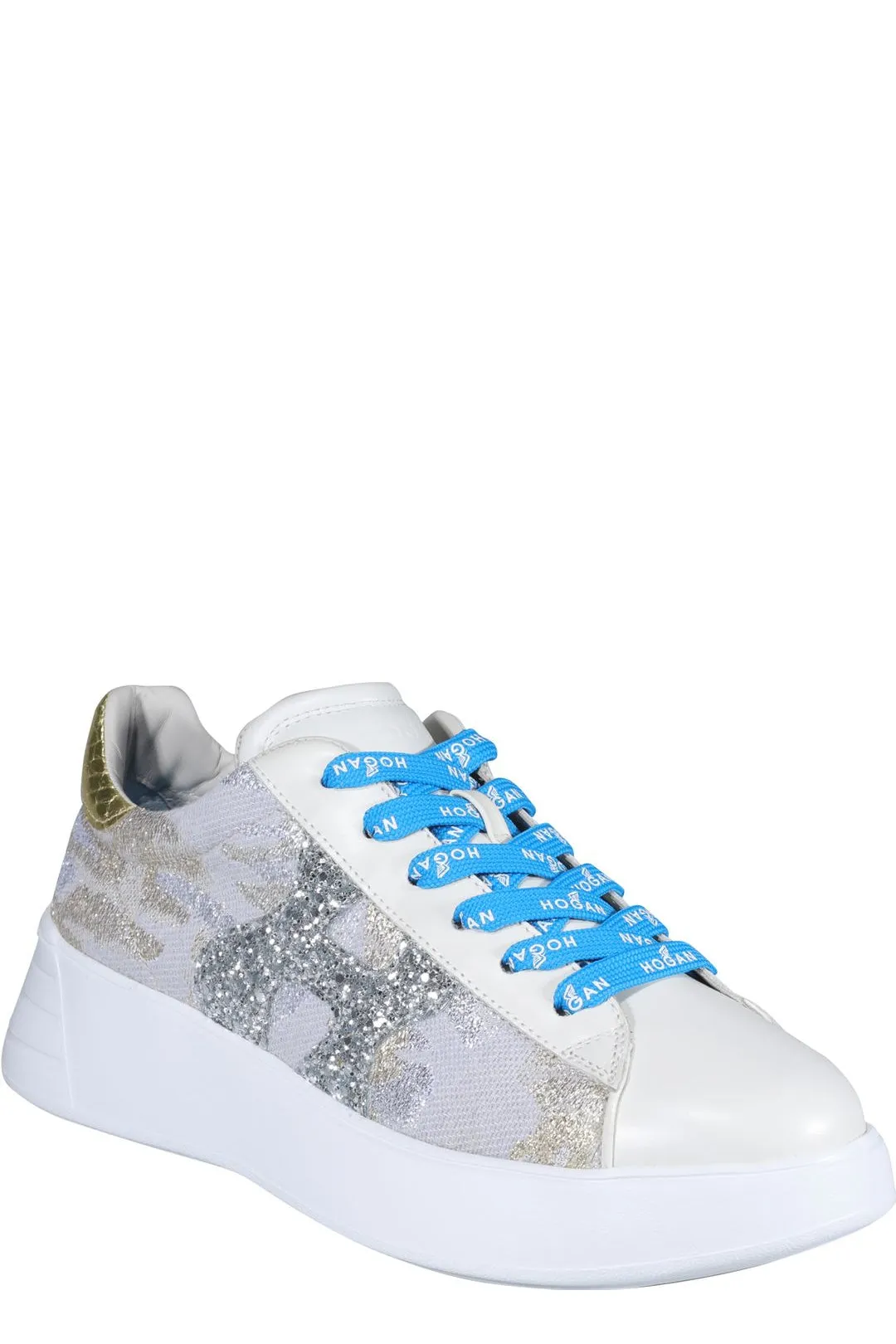 Hogan H Embellished Lace-Up Sneakers