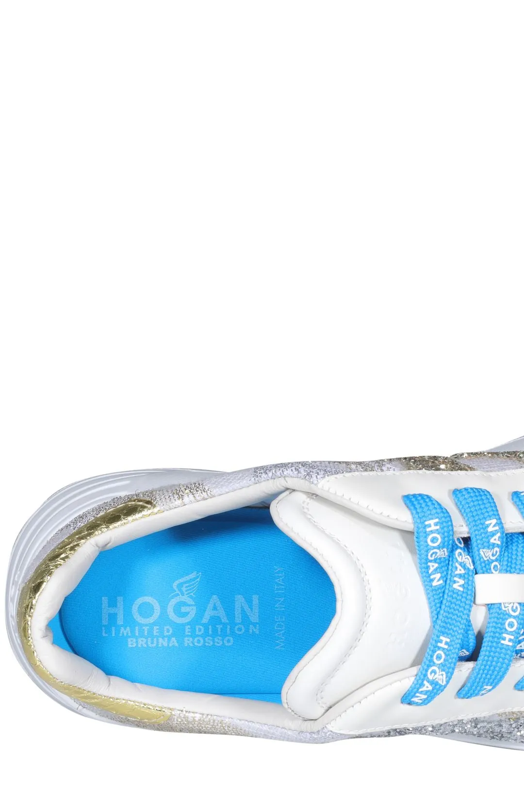 Hogan H Embellished Lace-Up Sneakers