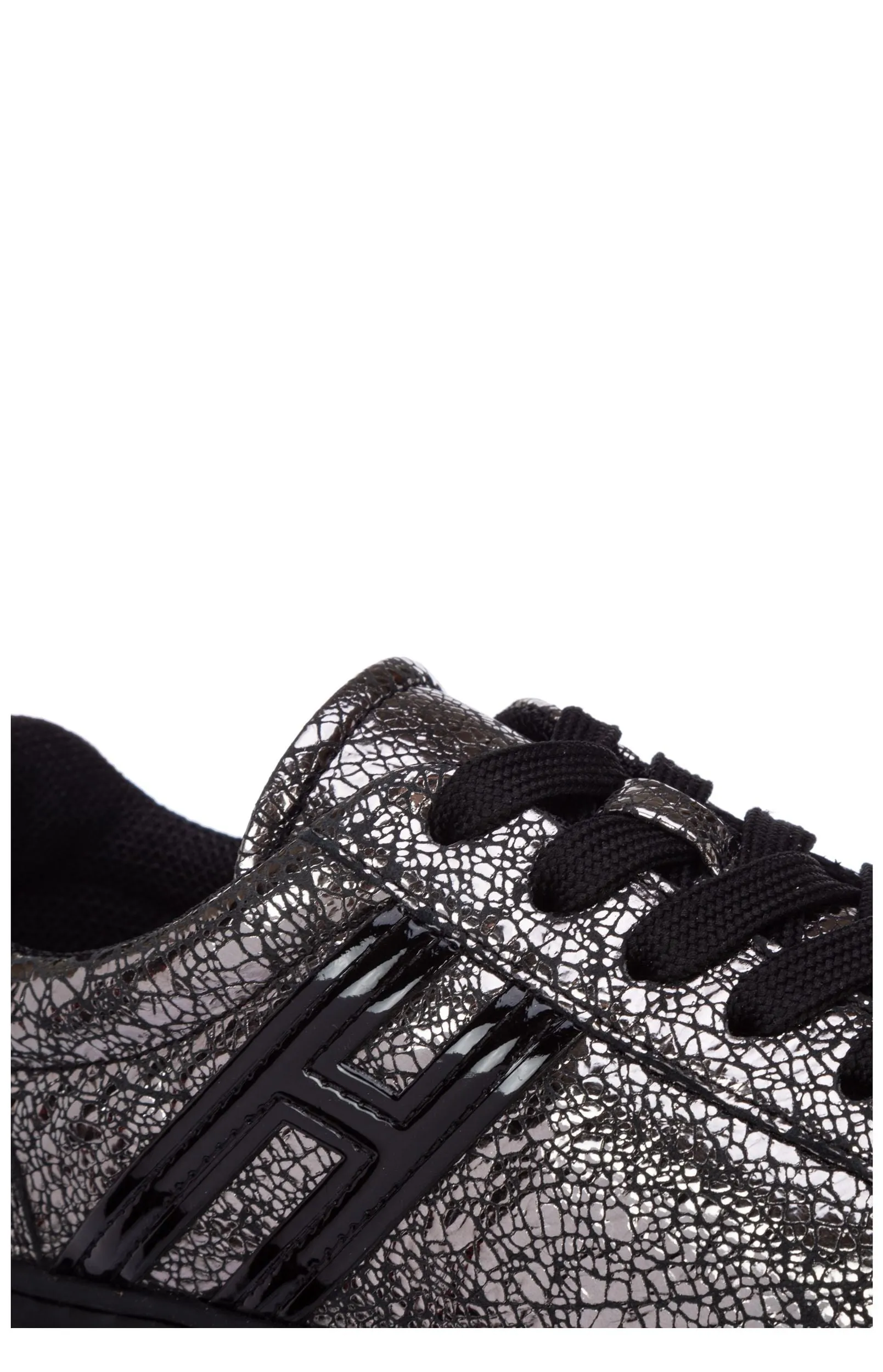 Hogan H365 Metallic Low-Top Sneakers