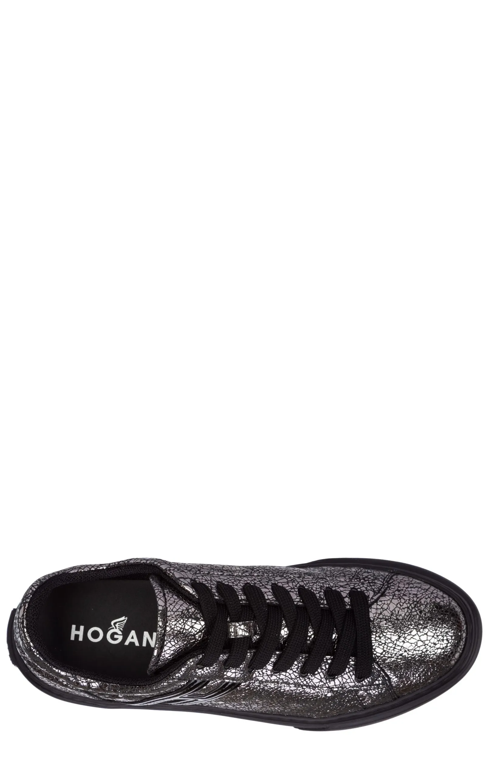 Hogan H365 Metallic Low-Top Sneakers