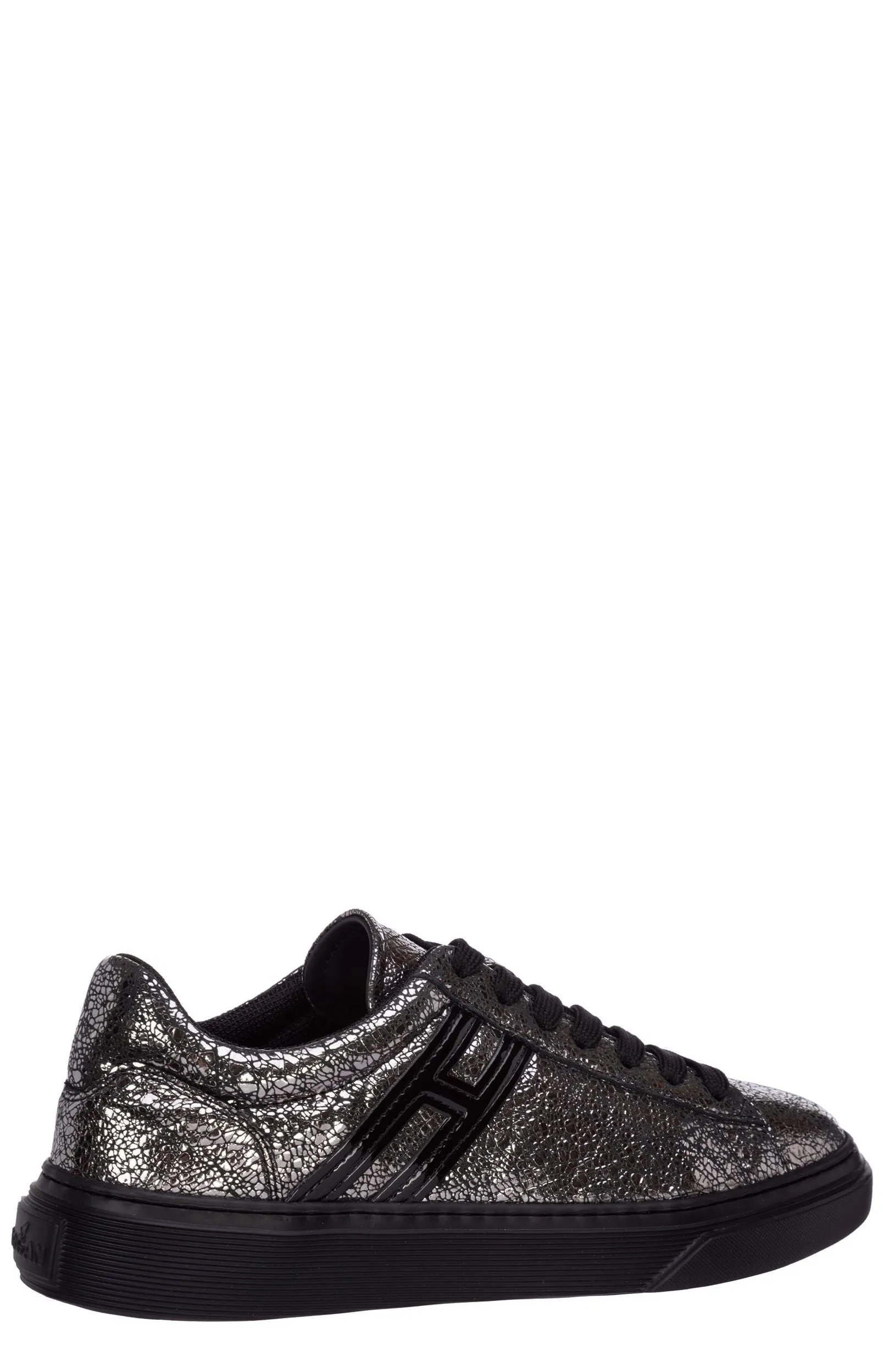 Hogan H365 Metallic Low-Top Sneakers