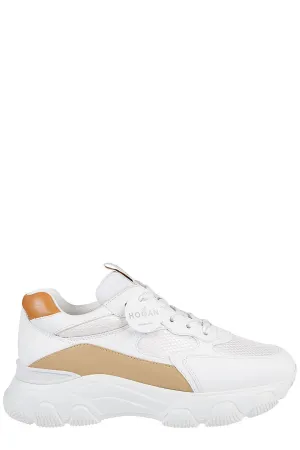 Hogan H540 Lace-Up Logo Detailed Sneakers